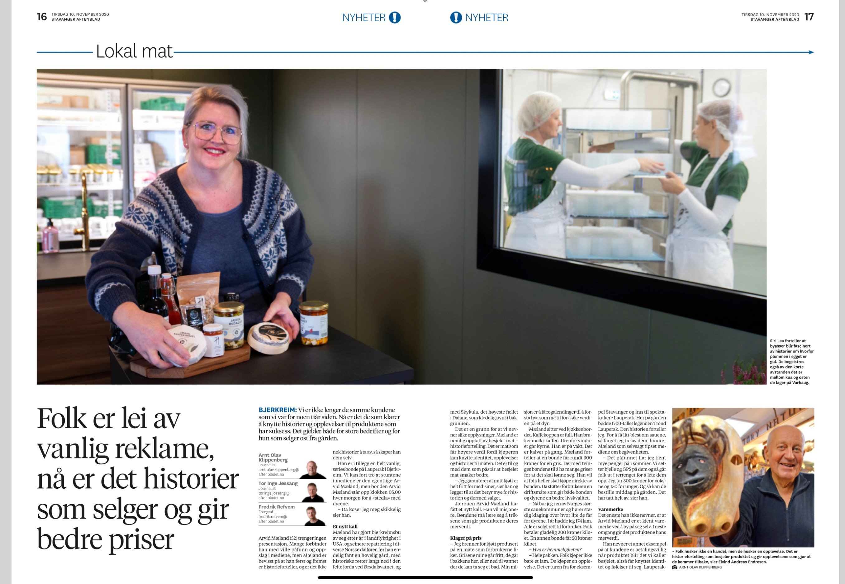 20201110 Stavanger Aftenblad_fortellfortell_2